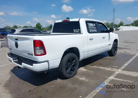 2022 Ram 1500 Big Horn 4X4 5'7 Box из США, поврежденный, VIN 1C6RRFFG2NN327604